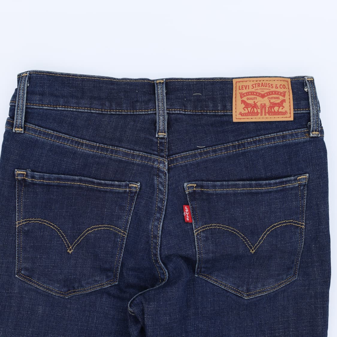 [W24 L30] 리바이스 여성 워싱 스키니 데님팬츠 1217H1 상품이미지3