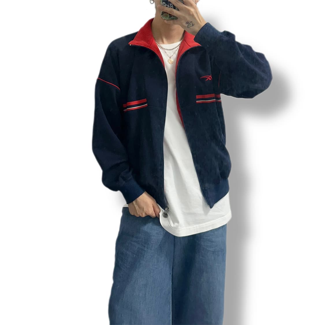 아식스 80’s 올드스쿨 져지 트랙탑 집업 상품이미지2