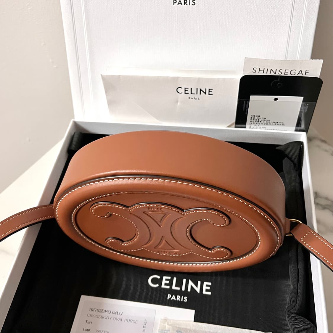 [S+급/정품] 셀린느 오벌 펄스 미니 크로스백 가방 상품이미지5