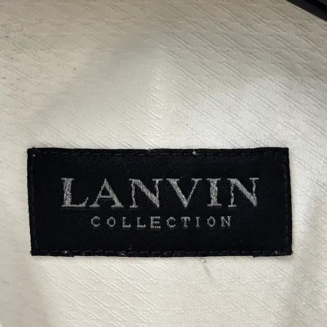 LANVIN 라이센스 남성 화이트 셔츠 100 상품이미지4