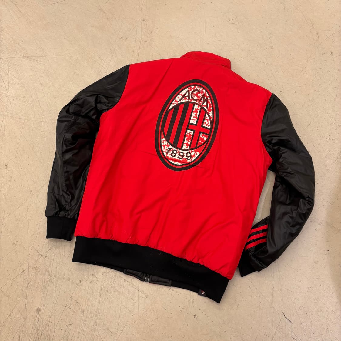 아디다스 밀란 빅로고 리버시블 점퍼 상품이미지5