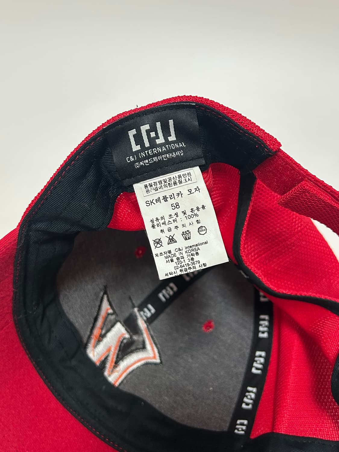 sk와이번스 야구모자 상품이미지6