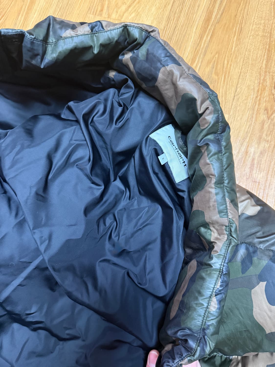 칼하트 카모패딩 상품이미지3