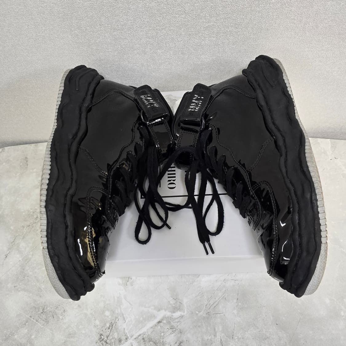 미하라 야스히로 x 베드 J.W. 포드 웨인 페이던트 하이탑 42사이즈 상품이미지5