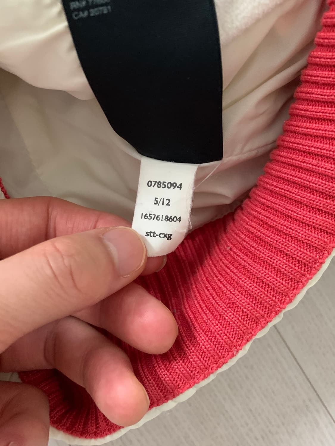 타미힐피거 가슴로고 화이트 숏패딩 상품이미지8