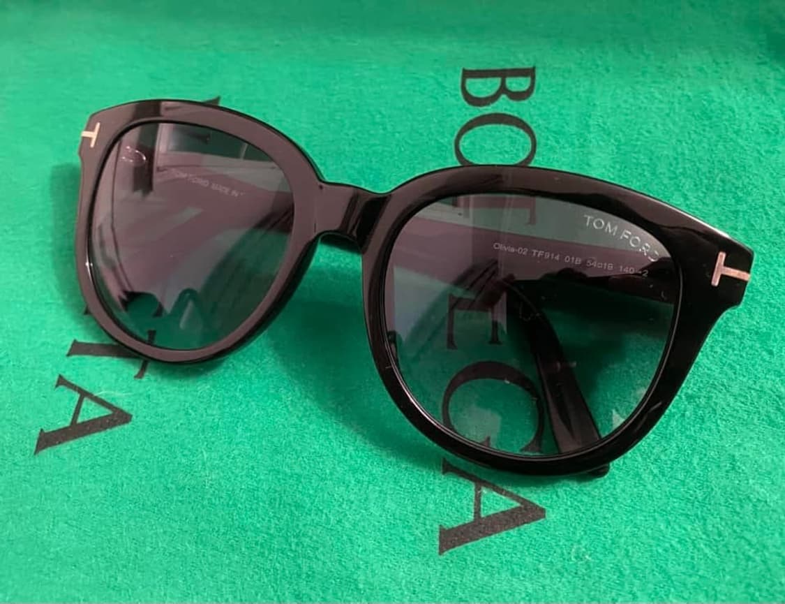 톰포드 Olivia-02 TF914 블랙 선글라스 상품이미지2