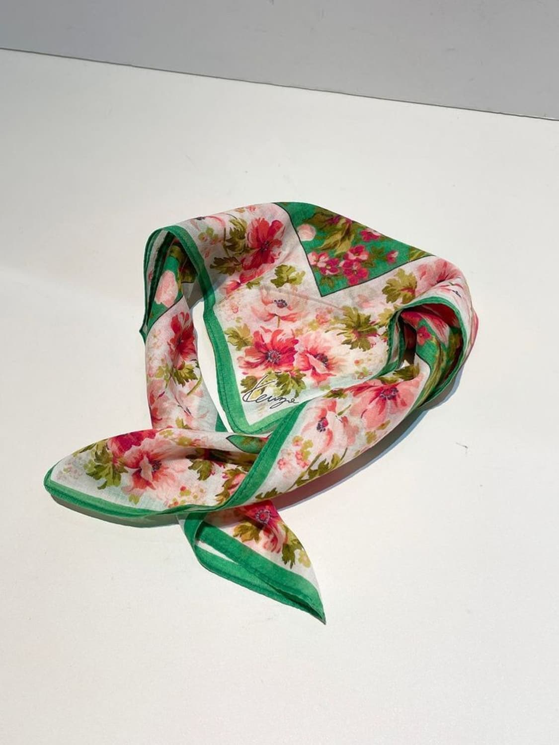 겐조 00's 재팬 레트로 쁘띠 손수건 A1471 상품이미지1