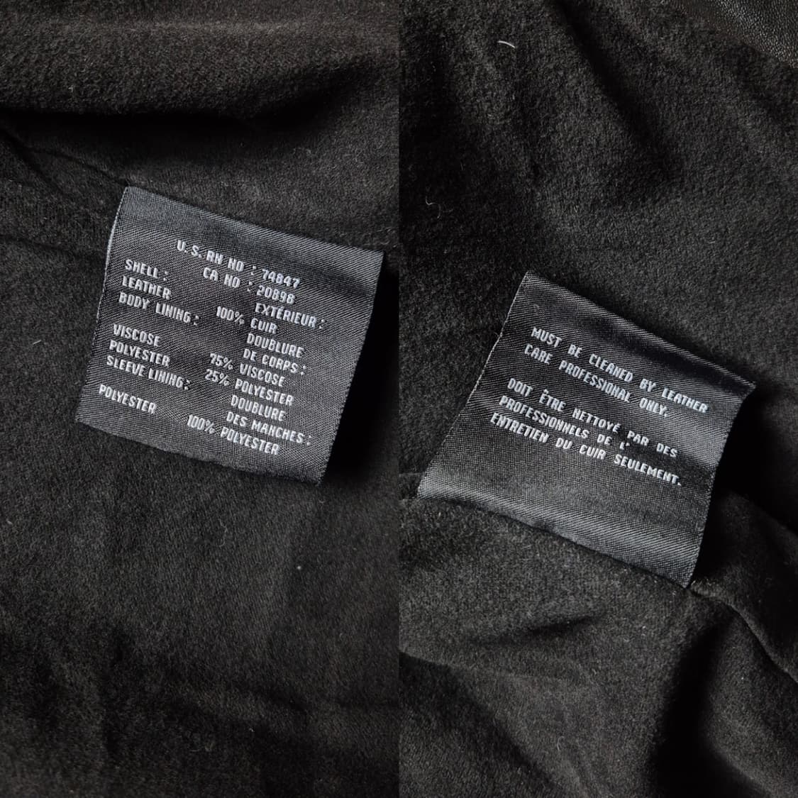 [L] 앤드류마크 싱글레더자켓 양가죽 상품이미지9