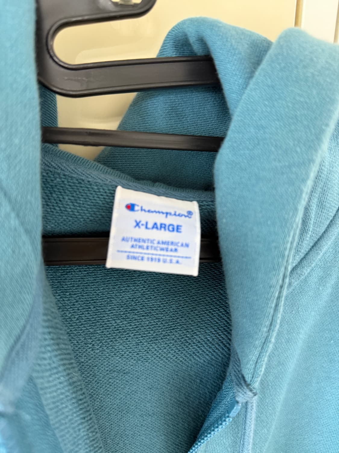 챔피온 후드집업 블루 XL 상품이미지2