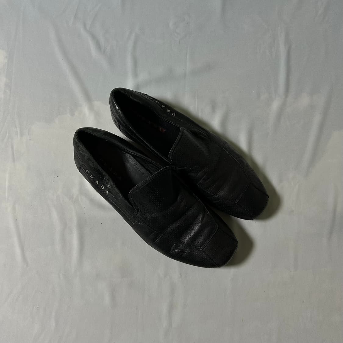 Prada sports leather flat shoes 상품이미지2