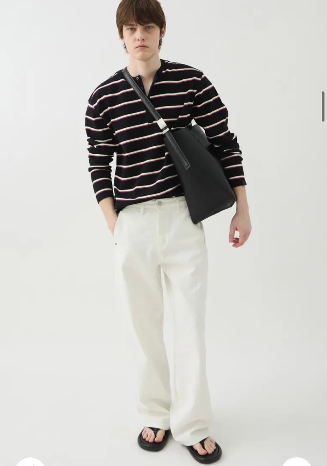 윈더 winder pann leather bucket bag 새상품 상품이미지3