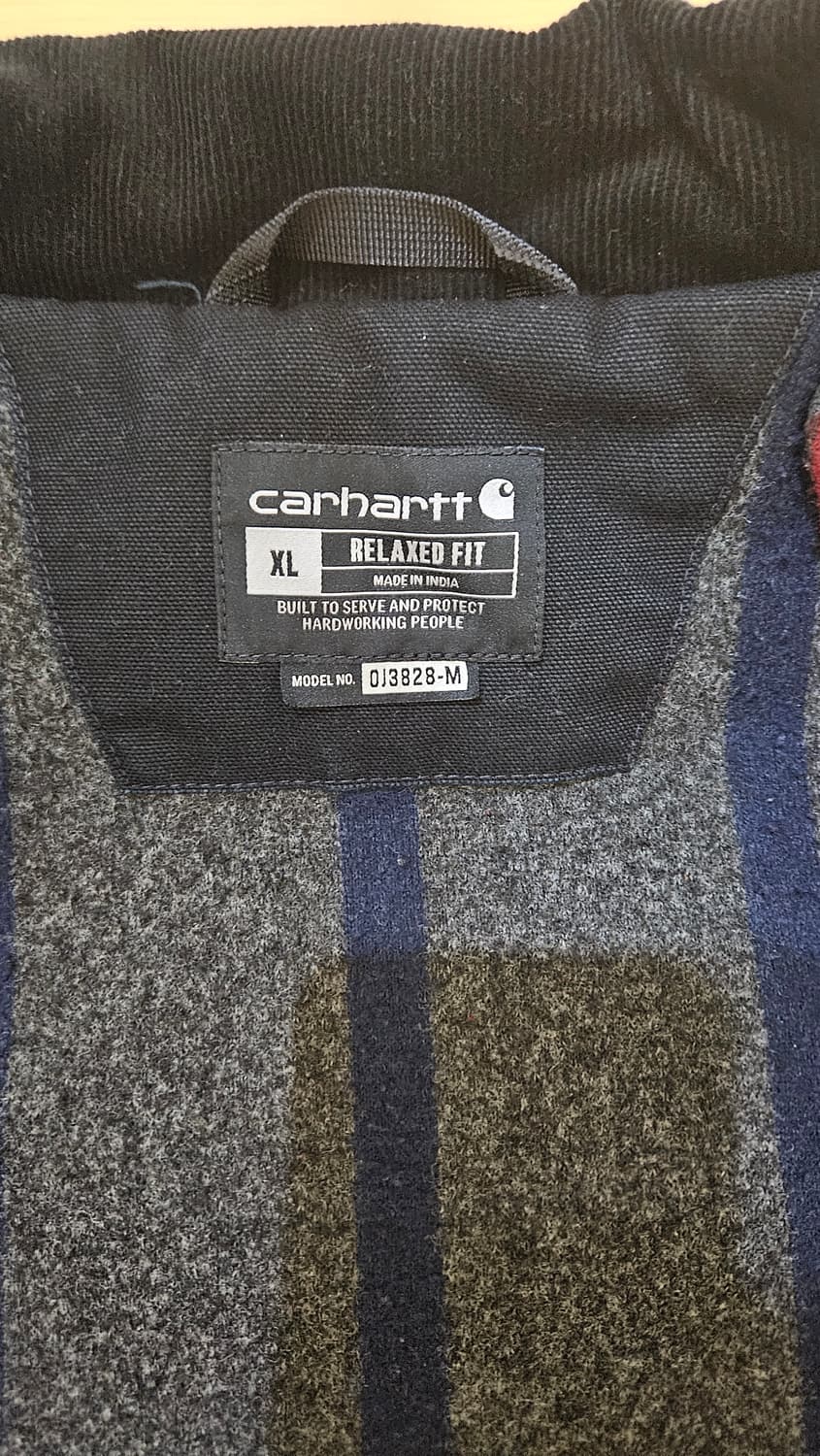 칼하트 디트로이트 자켓 블랙 XL US현행 상품이미지6