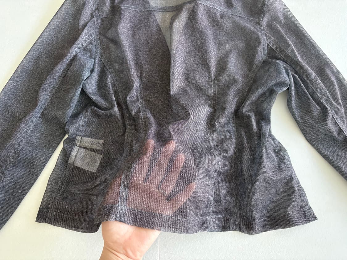 sheer floral blazer 상품이미지5