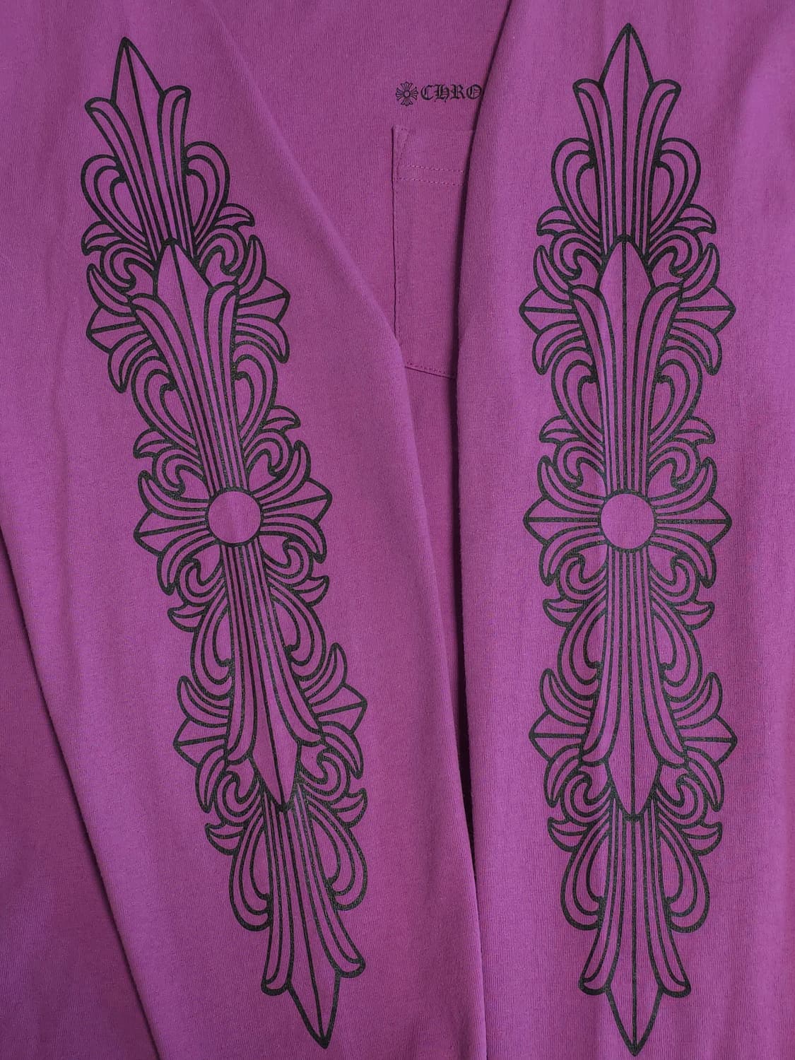 [XXL] 크롬하츠 매티보이 스파이더 웹 롱슬리브 퍼플 상품이미지4