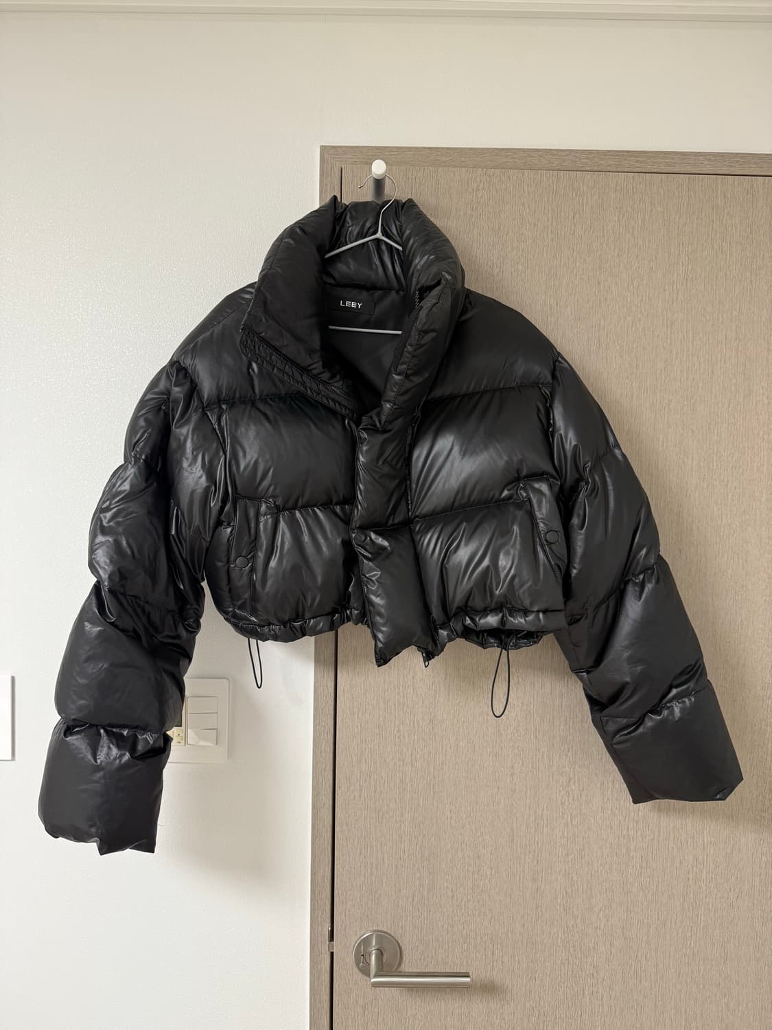 엘이이와이 크롭 패딩 상품이미지5