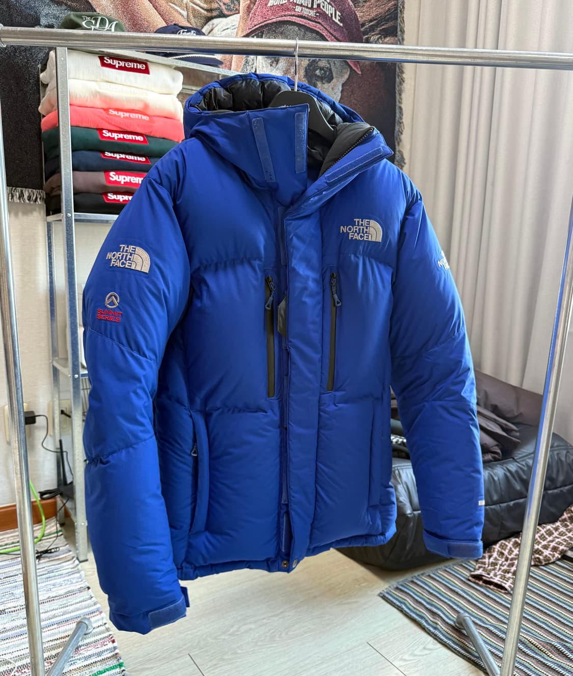 노스페이스 뉴 히말라야 패딩 블루 상품이미지1