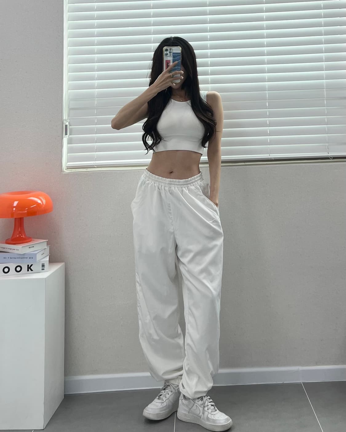 (L)90'S 나이키 트레이닝 팬츠-M1851 상품이미지1