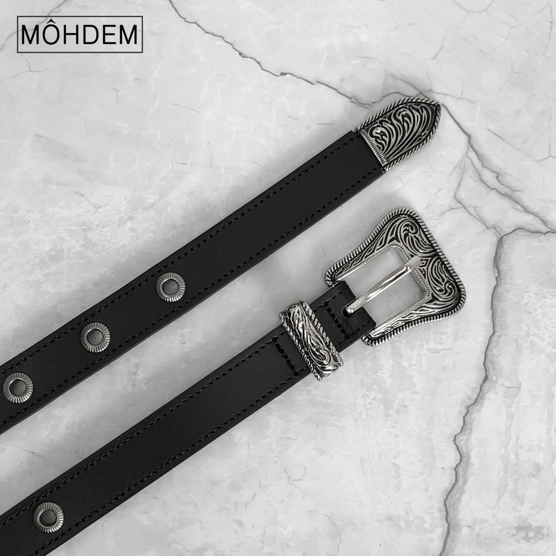[Unisex] 아일렛 로랑 이태리 소가죽 벨트 상품이미지3