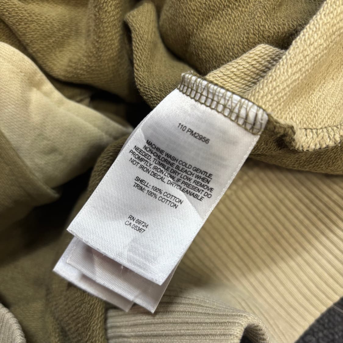 콜롬비아 미군 카키 베이지 코튼 코치자켓 점퍼 상품이미지4