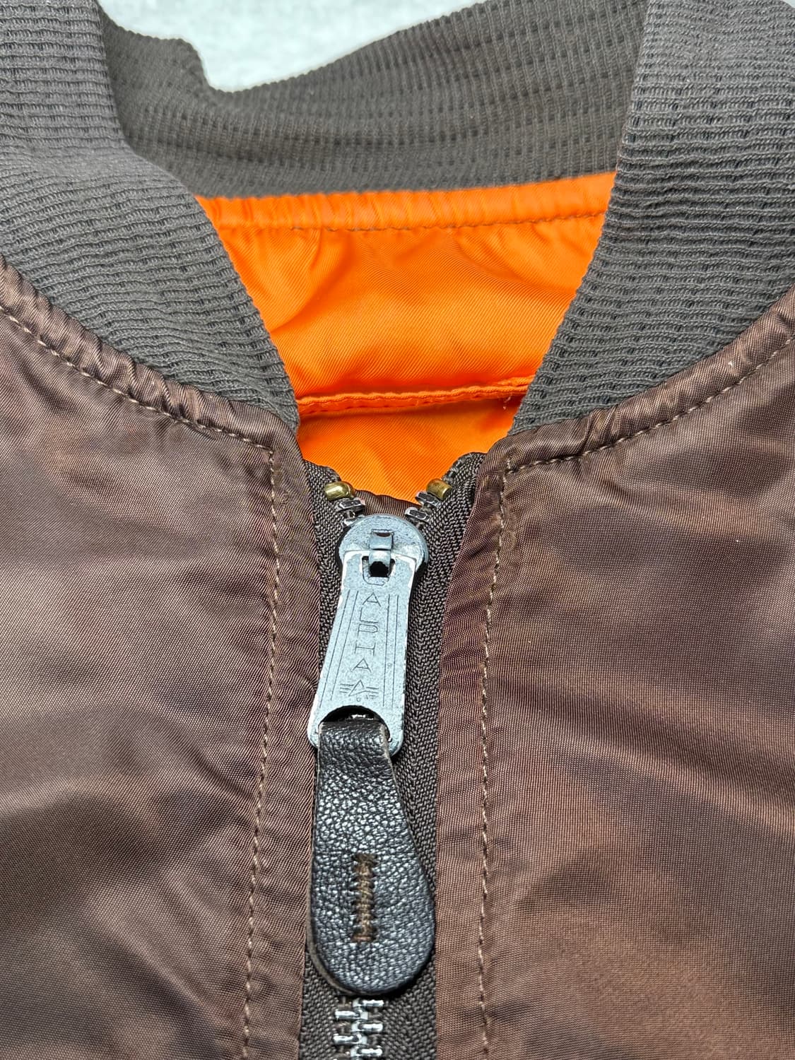 알파인더스트리 MA-1 봄버 자켓 L 상품이미지2