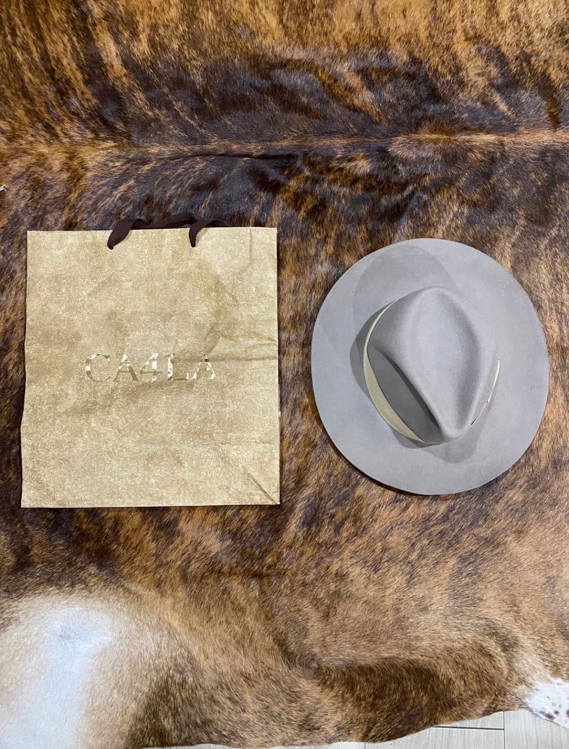 CA4LA rabbit fur fedora 상품이미지4