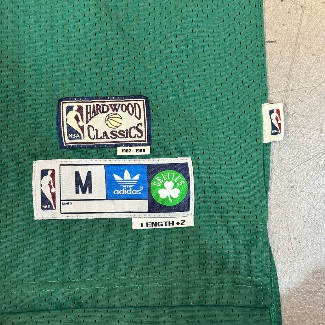M 아디다스 셀틱 NBA No.33 래리버드 슬리브리스 상품이미지5