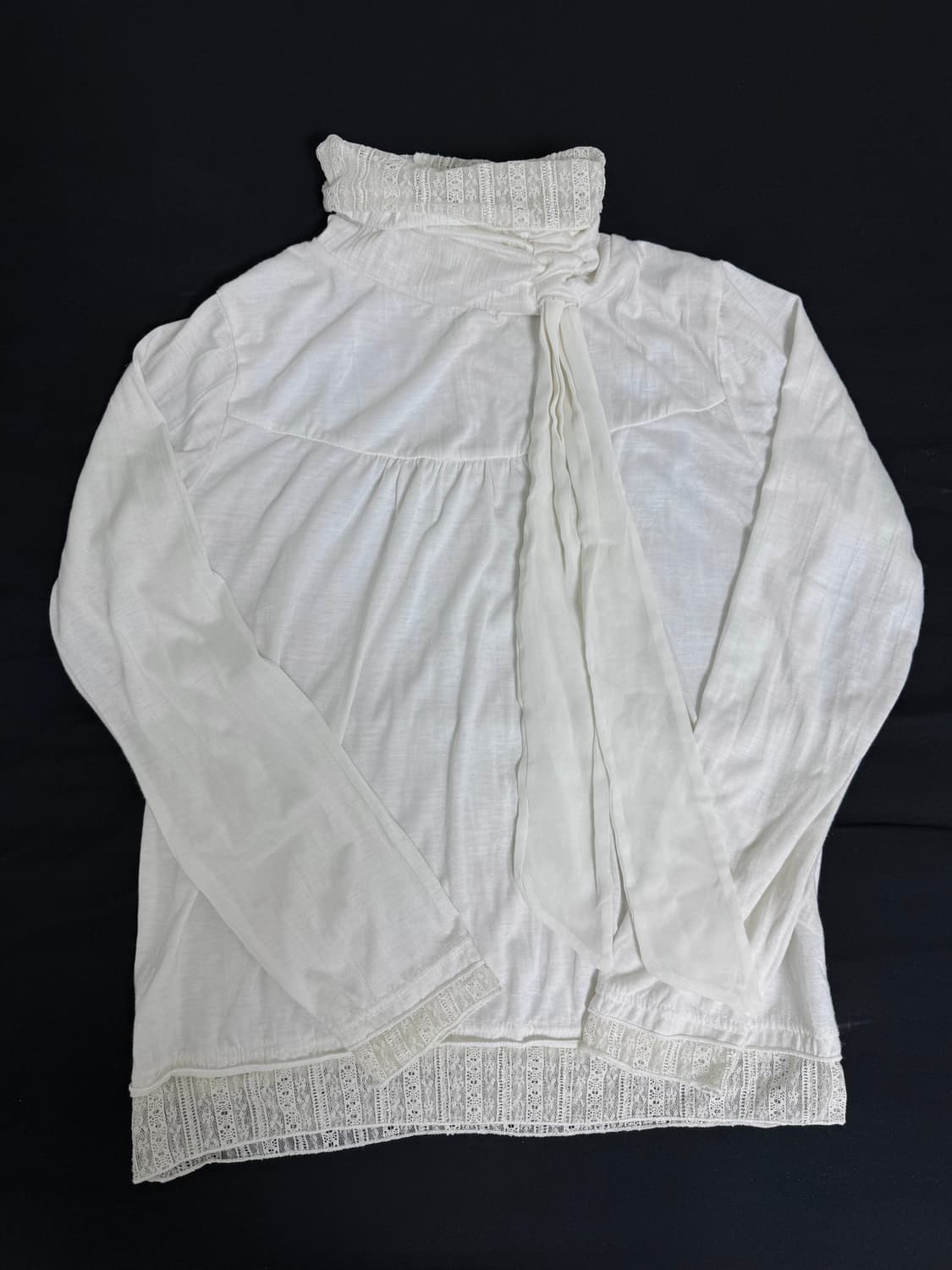 터틀넥 레이어드 티 상품이미지2