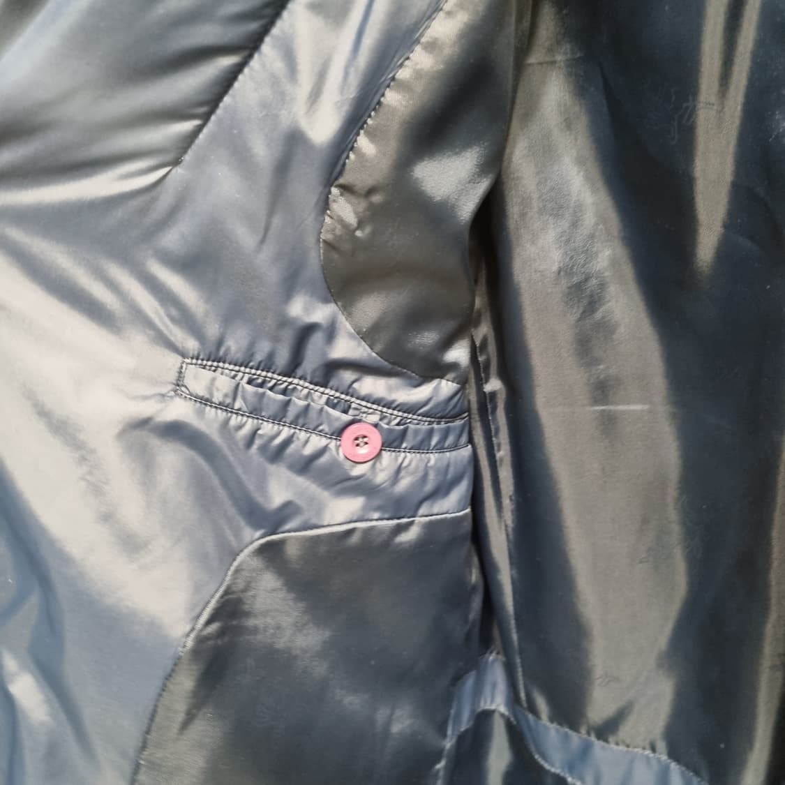 JDX 블루 퀼팅 패딩 점퍼 상품이미지4