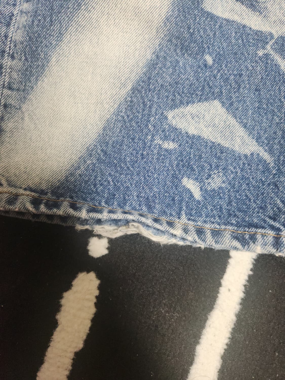SUNFLOWER bleached denim 상품이미지4