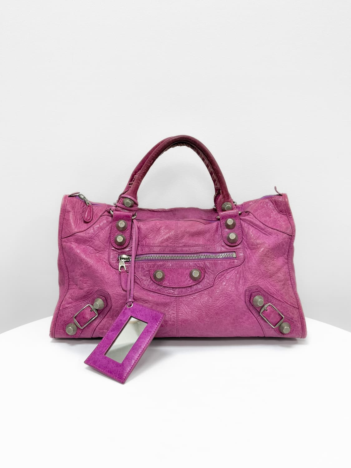 발렌시아가 자이언트 21 실버 워크 모터백 상품이미지3