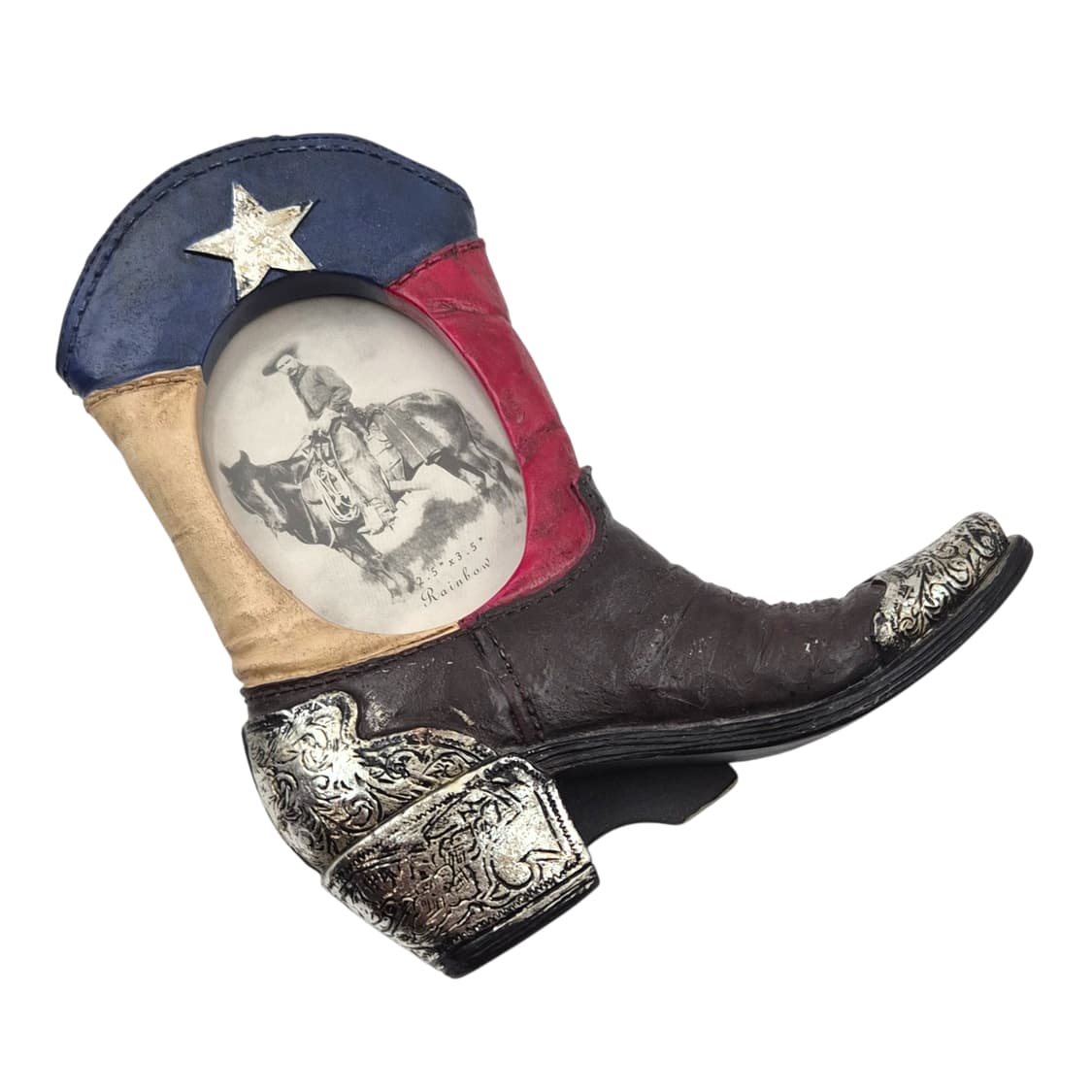 00s 미국 텍사스 웨스턴 부츠 스탠드 액자 상품이미지3
