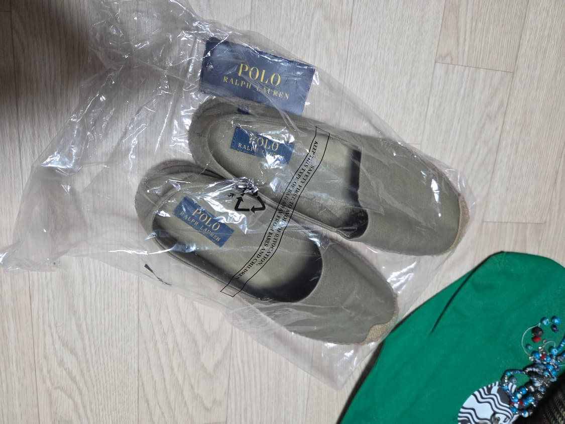 (1회 착용)POLO RALPH LAUREN 캔버스 단화 로퍼 슬립온 상품이미지2