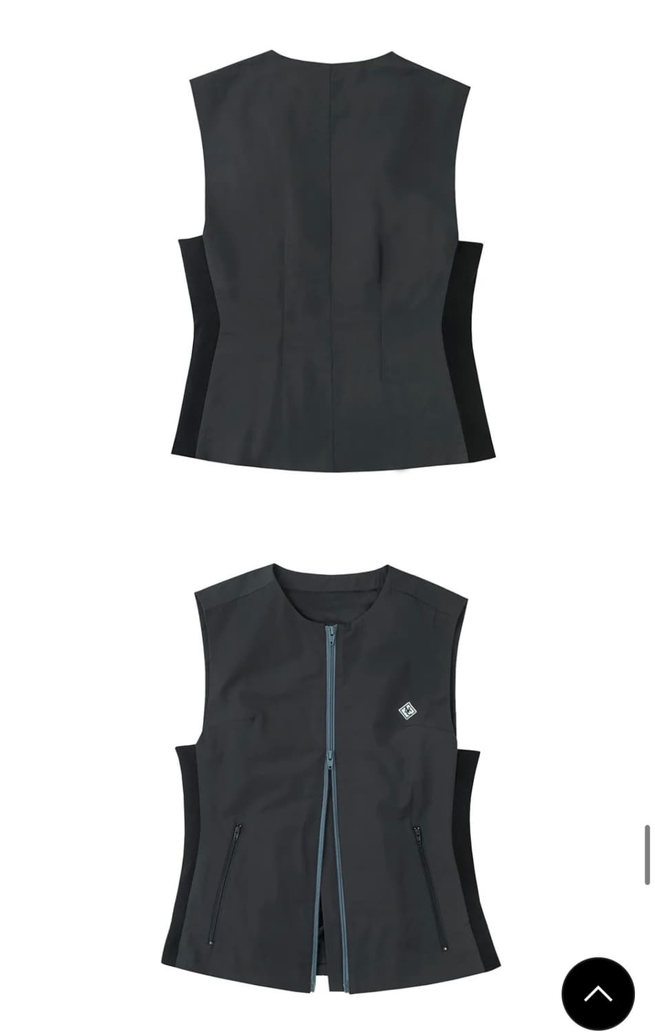 노컨텐츠 Windbreak vest_Charcoal 상품이미지4