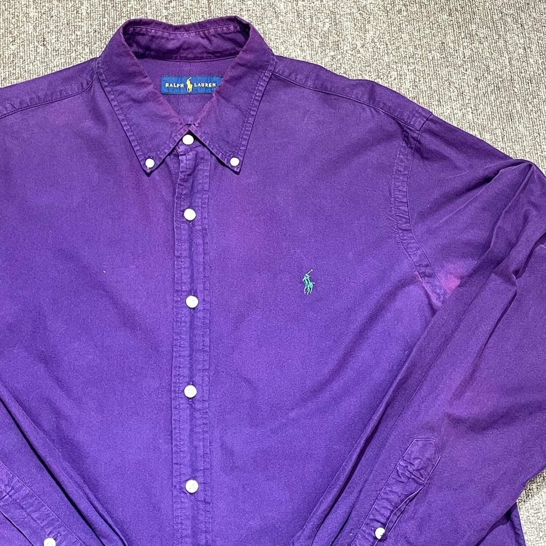 상품명 / (XL) POLO 폴로 랄프로렌 솔리드 셔츠 상품이미지4