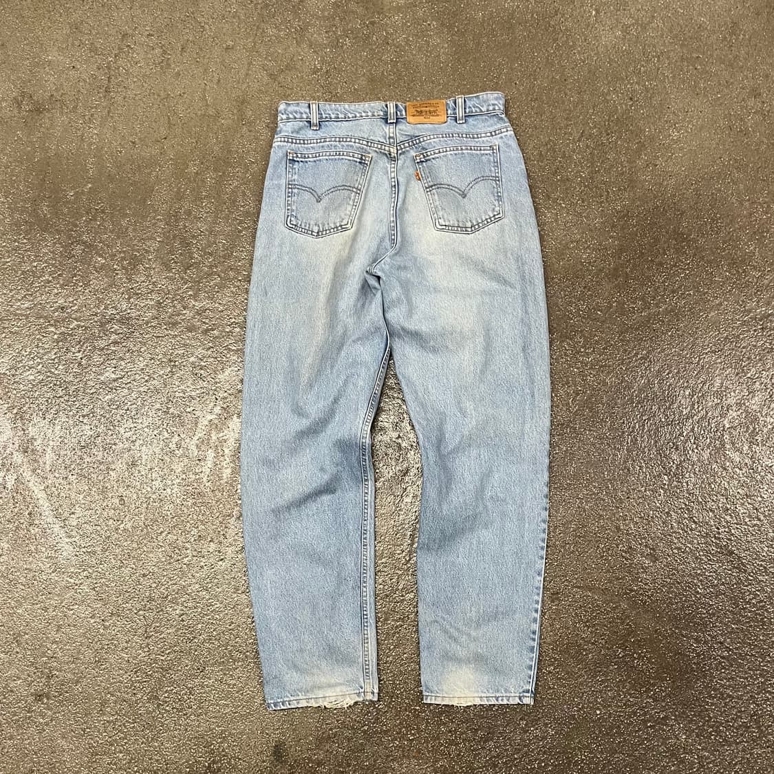 90s Levis634 오렌지탭 데님 팬츠(33“) 상품이미지2