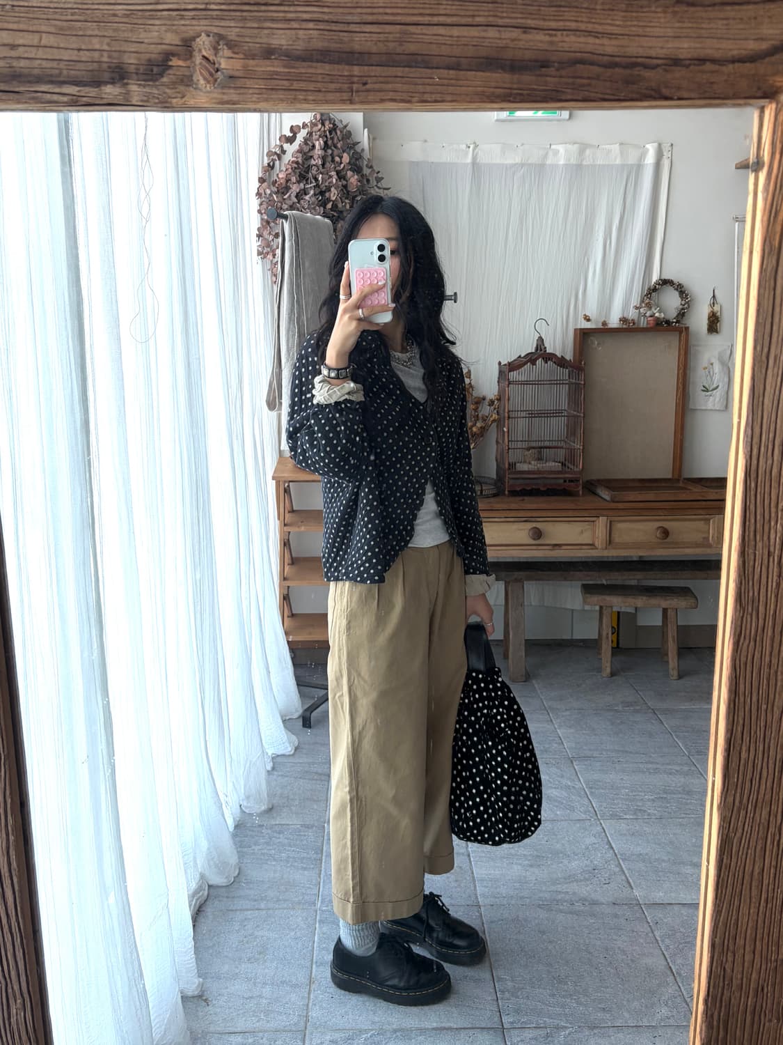 [Kapital] Dolman Dot Cardigan Jacket 상품이미지10