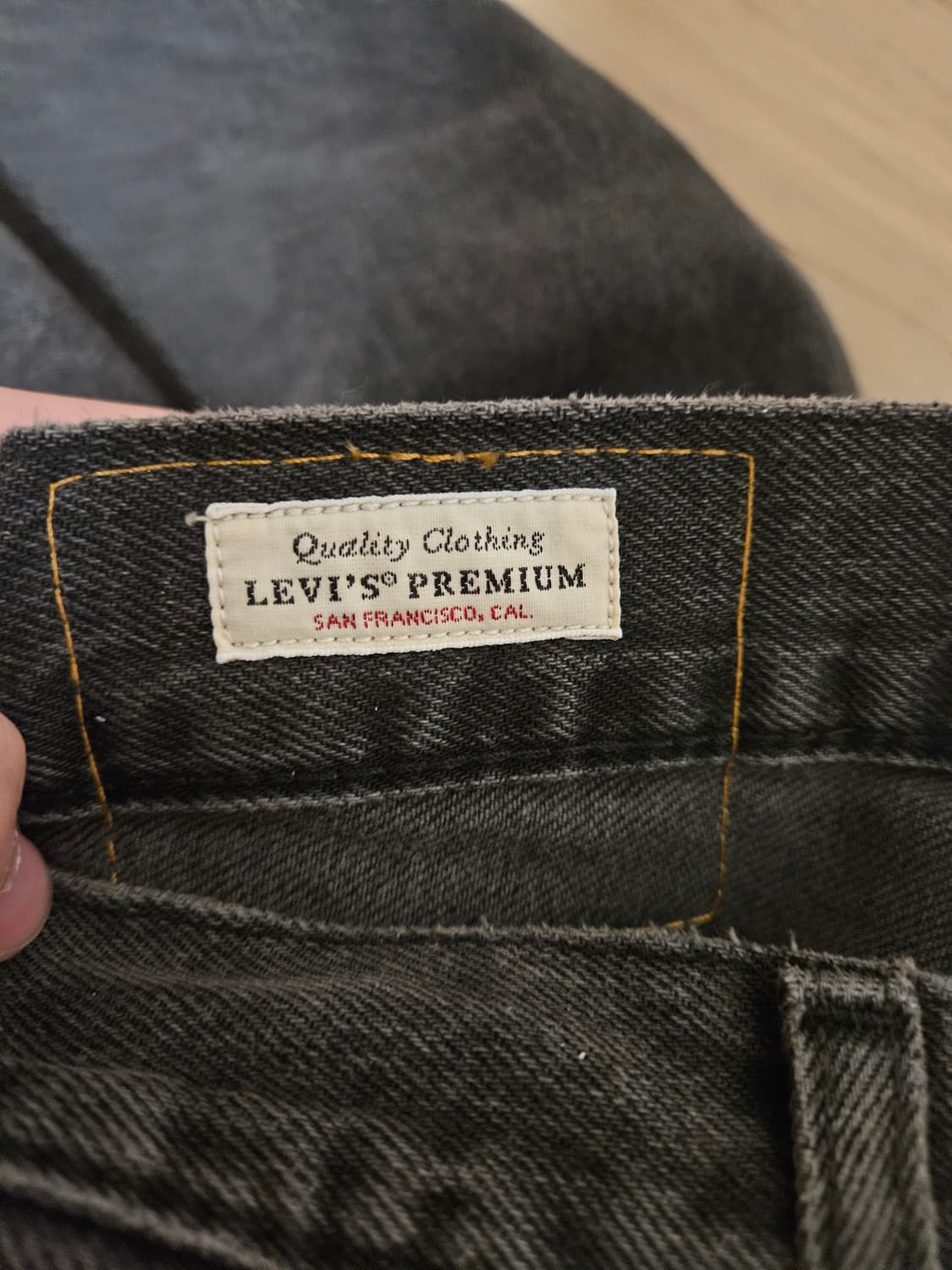 리바이스 578흑청 상품이미지4