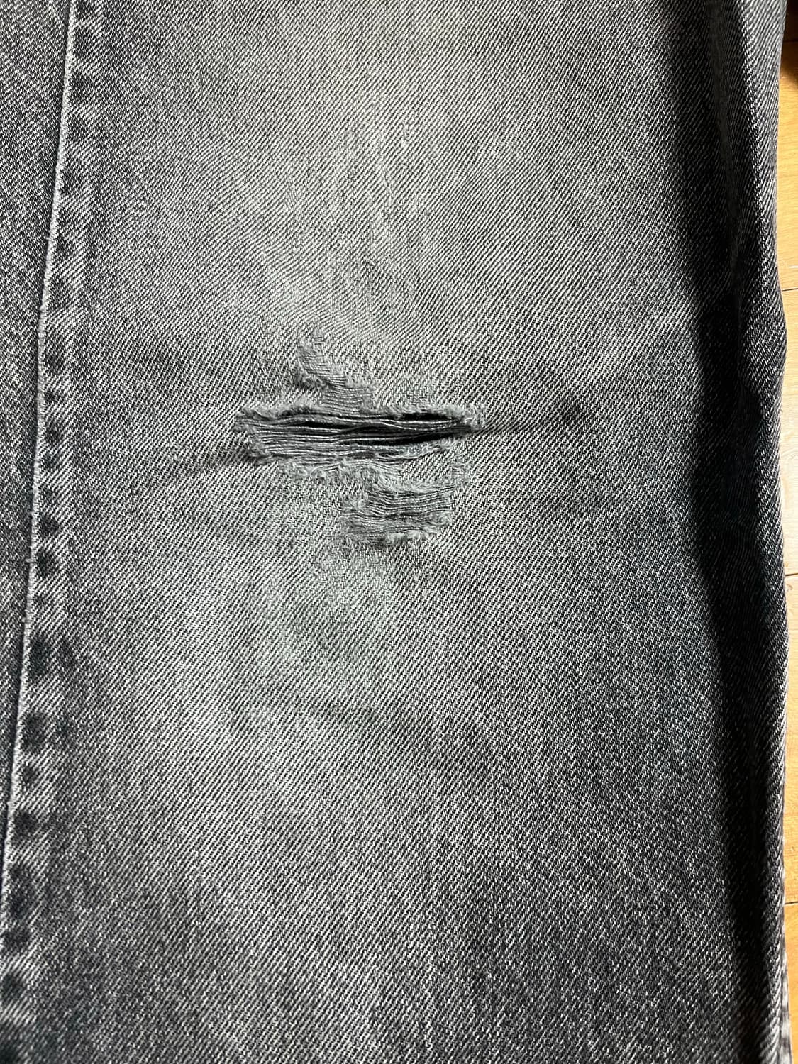 90s levi’s 550 블랙 made in usa 34x34 상품이미지3