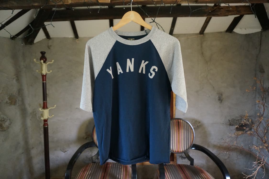 GUNZ “YANKS” 래글런 7부 티셔츠 (새상품) 상품이미지1