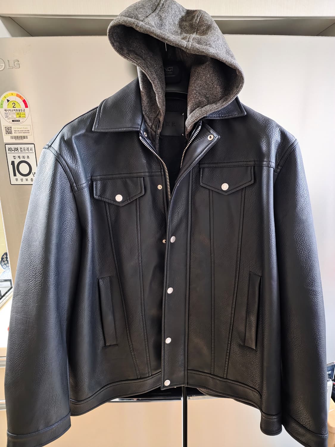 4XR vegan leather jacket  상품이미지1