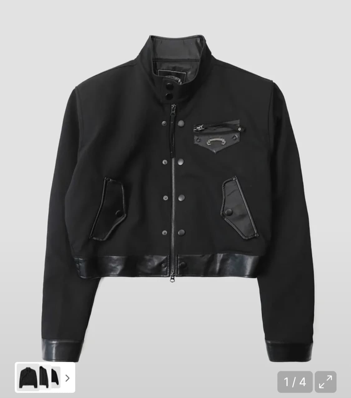 배드블러드 바이퍼91 하이넥 자켓 상품이미지1