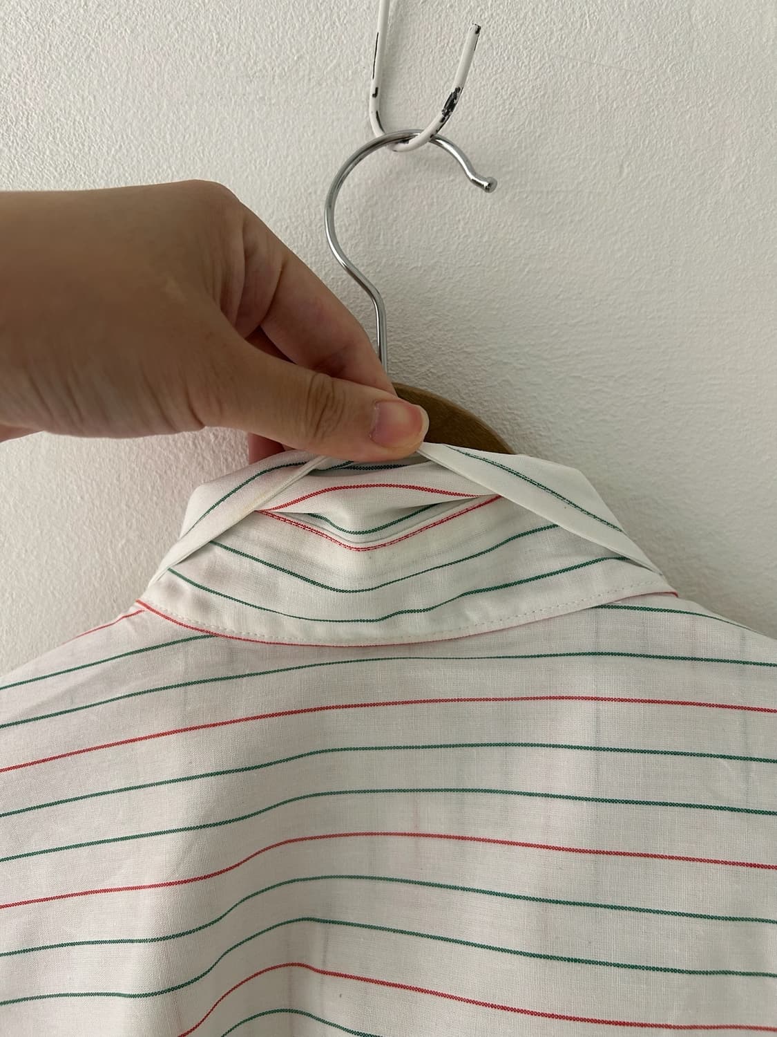 90's vtg Ruddock Mfg Stripe Western shir 상품이미지9