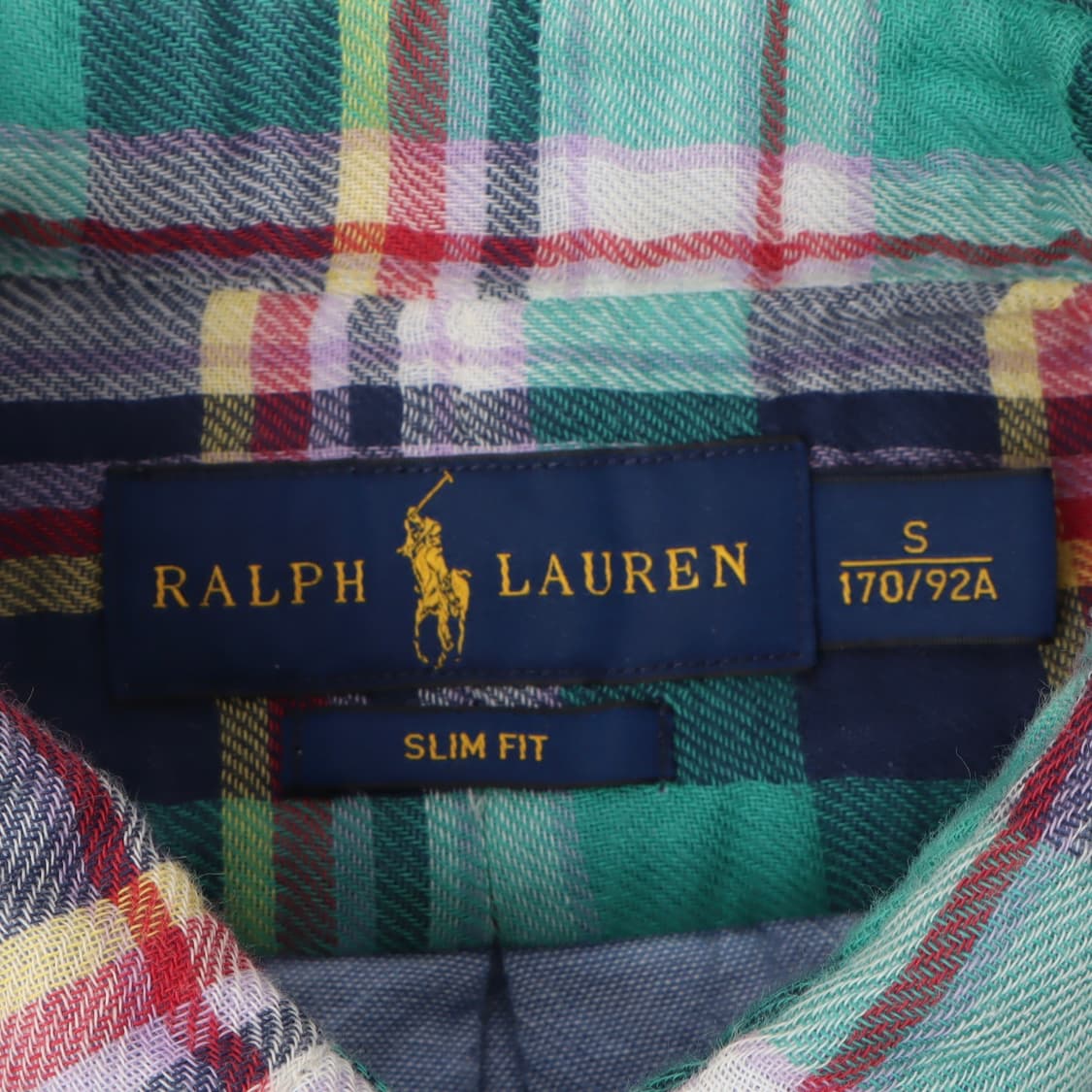 폴로 랄프로렌 민트 체크 셔츠 상품이미지8