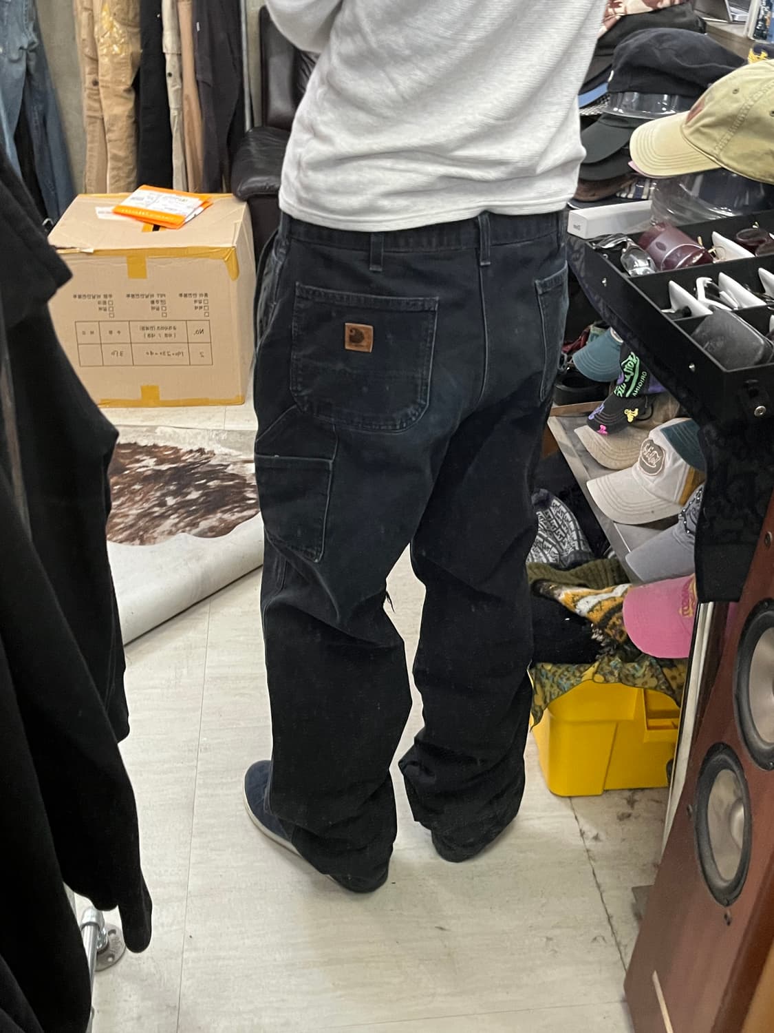 90's CARHARTT B11 CARPENTER WORK PANTS 상품이미지1
