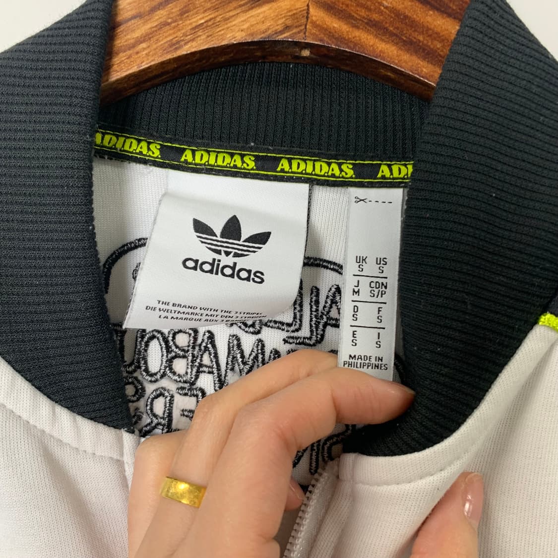 아디다스 나그랑 오래오배색 트랙 져지 상품이미지7