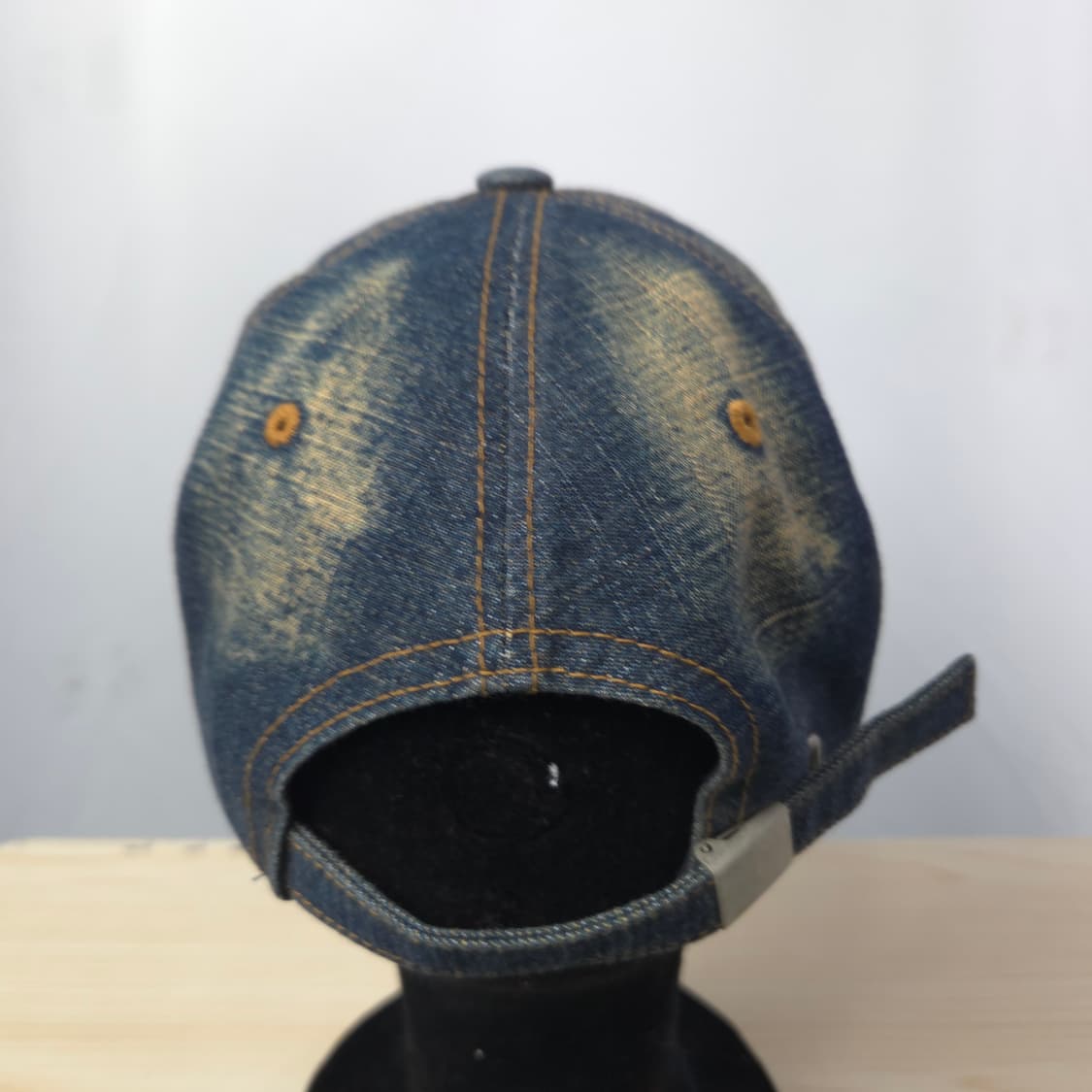 마우이 데님 독수리 자수 볼캡 상품이미지3