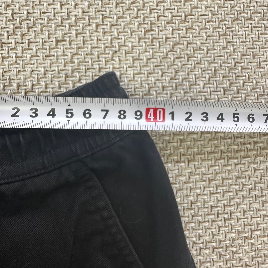 L 커버낫 블랙 면 반바지 0421D 상품이미지7