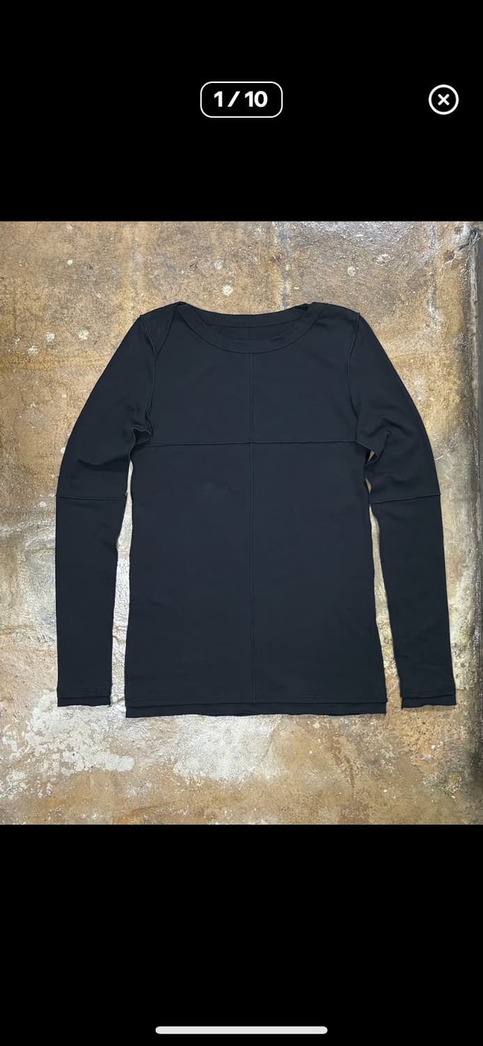 크로스패널롱 슬리브 (슬림+루즈zzxx님) 상품이미지1