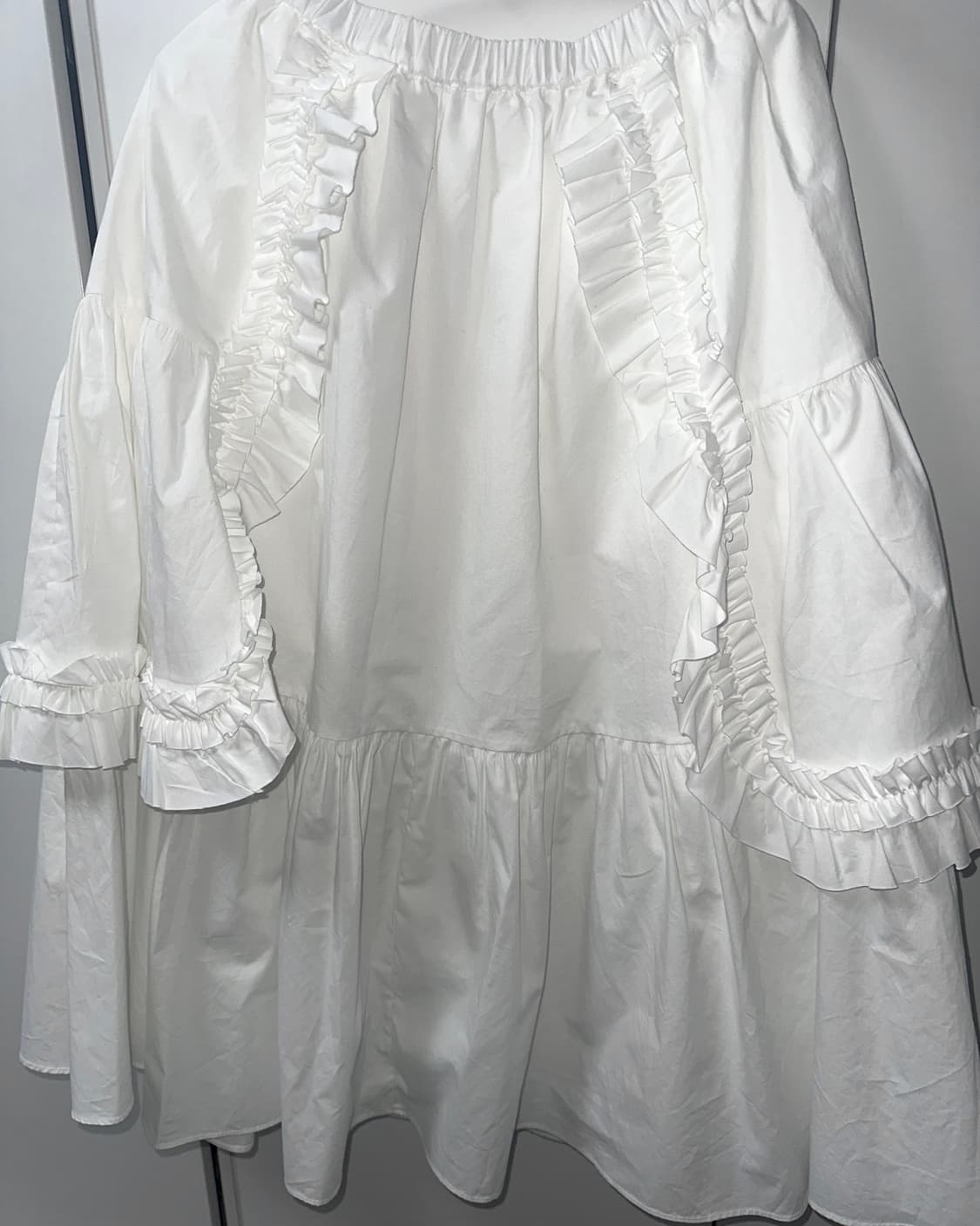 로액슈얼 스커트 화이트 상품이미지6