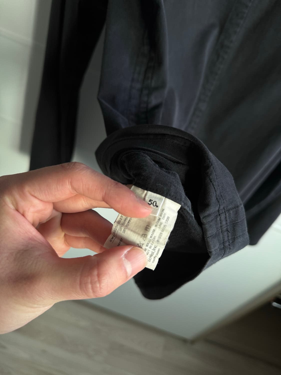 Soloist 17ss 핸리넥 슬리브 (50) 상품이미지4